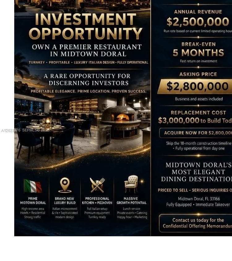 DORAL ITALIAN RESTAURANT